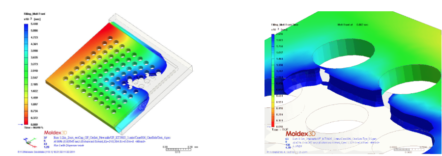 毛细底部填胶模拟